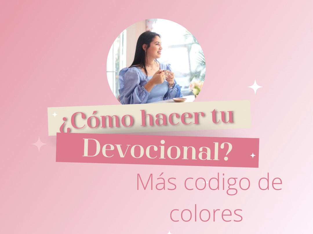 Cargar video: Nuevo video - Lunes - Como hacer mi devocional + código de colores