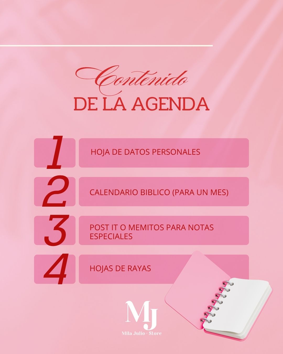 Agenda Amor Eterno