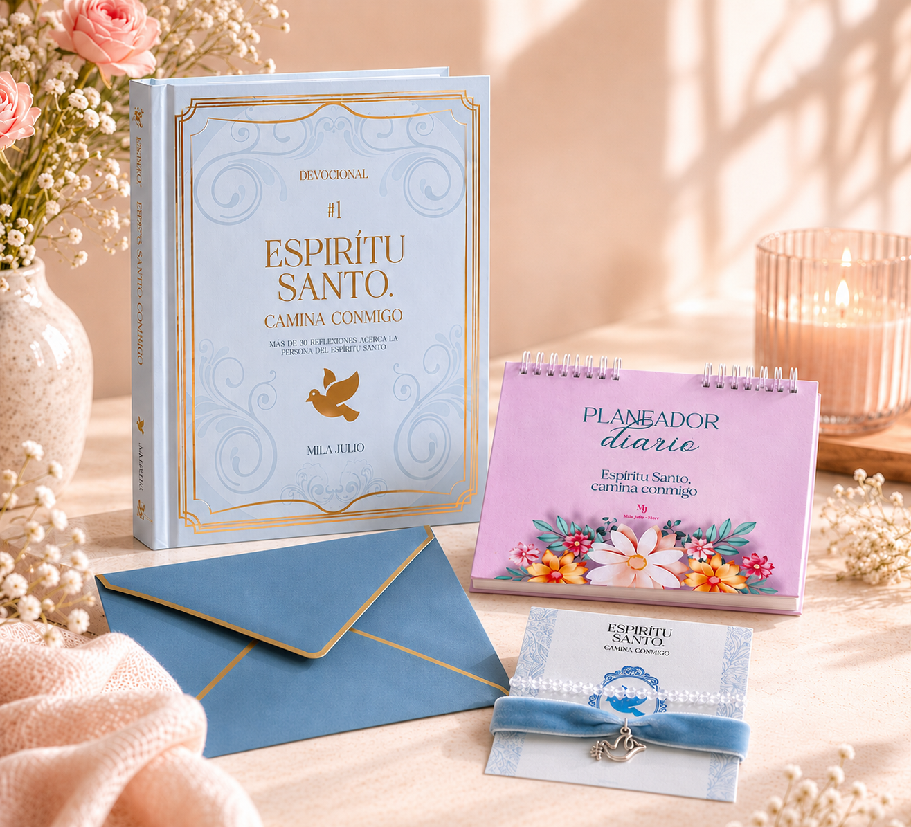 Libro Devocional Espíritu Santo camina conmigo - P Mila Julio